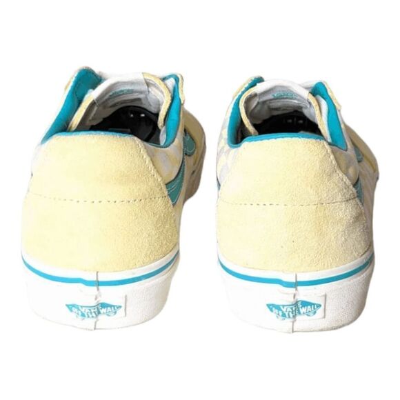 NWOB VANS SK8-Low 'Checkerboard- Banana Cream' Size 10 - Picture 5 of 7